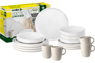 Brunner Odette melamine tableware set - 16-piece - For 4 people - 917052 | Stahlor image 2