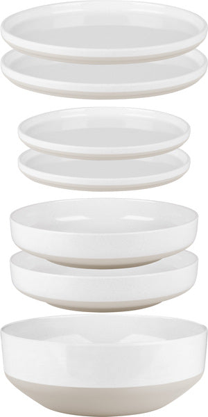 Brunner Odette melamine tableware set - 7 pieces - For 2 people - 917053 | Stahlor image 1