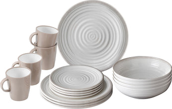 Brunner Melamine tableware set Savana - 16 pieces - For 4 people - 917054 | Stahlor image 1
