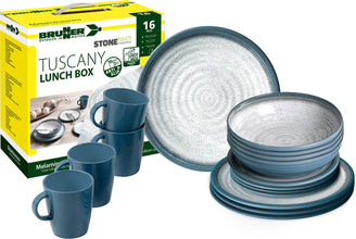 BRUNN Tuscany melamine tableware set - 16-piece - For 4 people - 917056 | Stahlor image 2