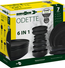 Brunner ODETTE - Melamine tableware sets, stone touch/ porcelain effect - 917078 | Stahlor image 3