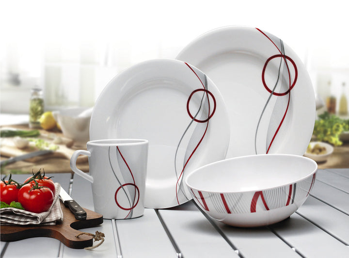 Dishes set Imola - 16 pieces - For 4 people