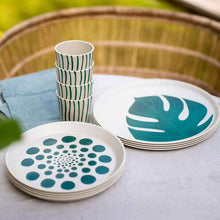 Koziol Set of 4 small plates - MONSTERA DOT - 917610 | Stahlor image 2