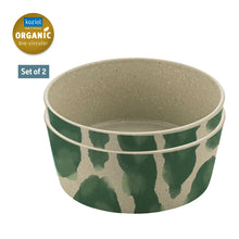 Koziol Set of 2 bowls - MONSTERA SPLASH - 917613 | Stahlor image 1