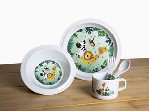 Camp4 Children's Tableware Set SAFARI - 917983 | Stahlor image 1