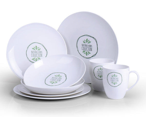 Camp4 PLA Tableware, Set NATURE, For 2 People/8 Parts - 917997 | Stahlor image 1