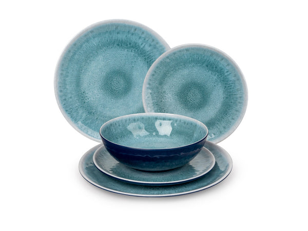 Camp4 Deep Water - melamine tableware set for 4 people - 918005 | Stahlor image 1