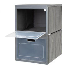 Camp4 Folding locker Box 2 - Camping locker with 2 compartments - 919177 | Stahlor image 1