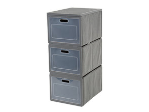 Camp4 Folding locker Box 3 - Camping locker with 3 compartments - 919178 | Stahlor image 1