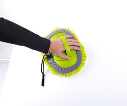CAMP4 Telescopic washing brush with round microfiber head - 919214 | Stahlor image 2