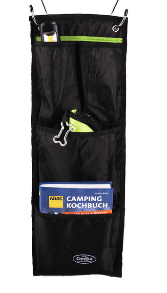 CAMP4 Utensilo TESSA Mini with eyelet attachment top, black/lime - 919269 | Stahlor image 1