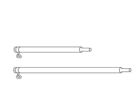Piper Extension pole steel 1,0m, Ø32 x 1,5mm - 91951 | Stahlor image 2