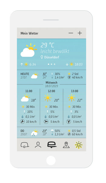 easydriver app myCaravaning - control for Easydriver maneuvering systems via smartphone