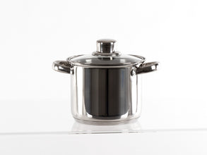 CAMP4 Stainless steel pot set with glass lid, 6 pieces - 92207 | Stahlor image 4