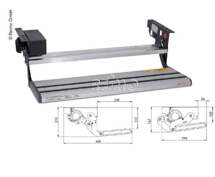 T-Series electric step 500 mm 12V