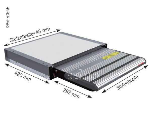 Lippert Innolight electric 12 V step - 550 mm - 92387 | Stahlor image 1