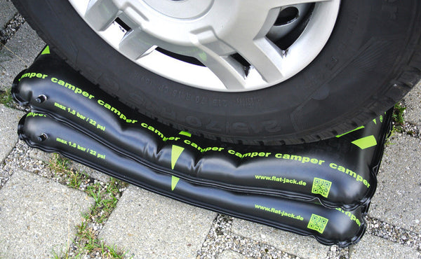 FLAT Tire air cushion flat-jack Camper - Up to 255 mm tire width - 92546 | Stahlor image 1