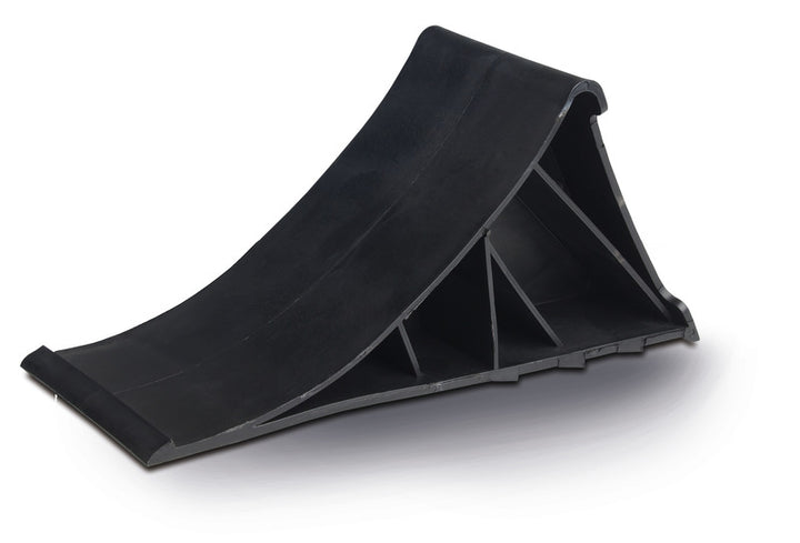 Wheel chock black, 2 pieces