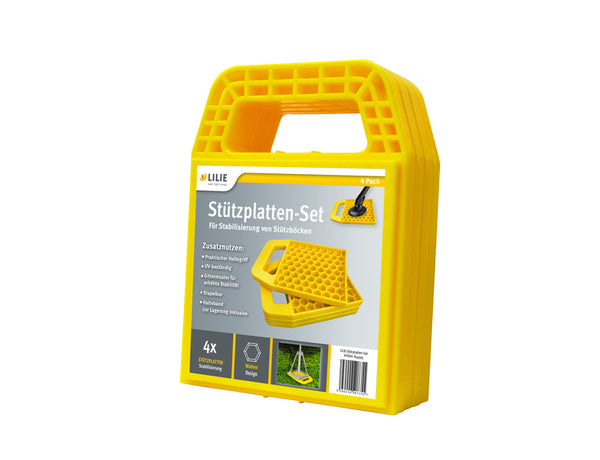 LILIE Supporting plate set Jack Pads for trestle set - 925590 | Stahlor image 1