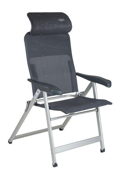 Crespo AL/237 Compact Classic Camping Chair, Dark Gray