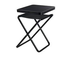 Camp4 Camping stool / table stool Pasadena - Black - Loadable 100kg/30kg - 92649 | Stahlor image 1