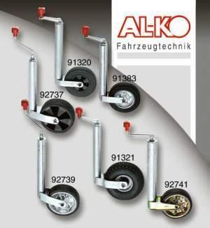 ALKO Support wheel 200x50, D48 mm, solid rubber - 92739 | Stahlor image 1