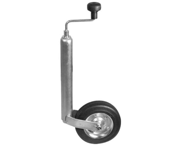 ALKO Support wheel, Sheet steel, 225 x 70, 48 mm, soft rubber - 92769 | Stahlor image 1