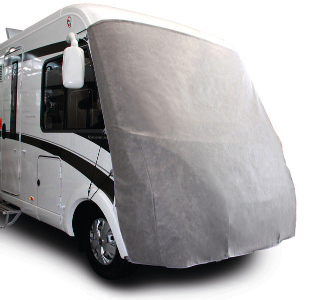 Front protection tarpaulin for integrated motorhomes, 240cm high
