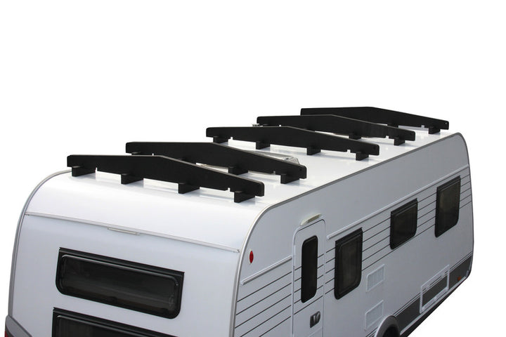 Gable profile for caravan tarpaulins