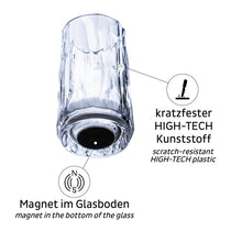 silwy magnetic plastic glasses SHOT 40ml - 929503 | Stahlor image 3