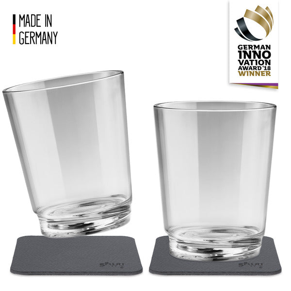 SILWY Magnet plastic drinking cup THE CLASSIC, set of 2