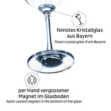 silwy magnetic crystal glasses CHAMPAGNER / SEKT - 929541 | Stahlor image 3