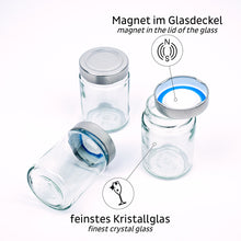 silwy Fine food magnetic jars BLACK & CLASSY - 192 ml - 929550 | Stahlor image 3