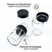 silwy Fine food magnetic jars BLACK & CLASSY - 192 ml - 929550 | Stahlor image 4