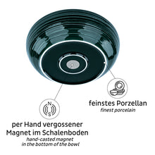 silwy Porcelain magnetic food bowl - forest green - 929556 | Stahlor image 2
