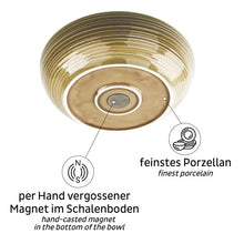 silwy Porcelain magnetic food bowl - ivory - 929557 | Stahlor image 2