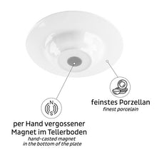 silwy magnetic porcelain plate, set of 2 - 929600 | Stahlor image 2