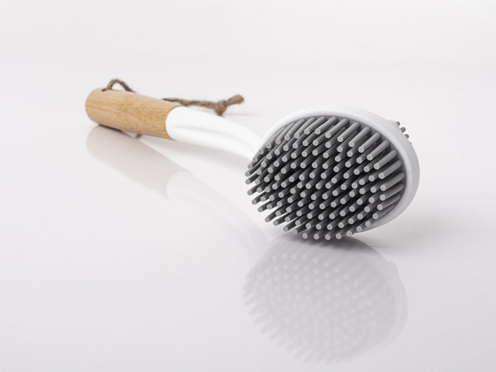 Silicone dish brush