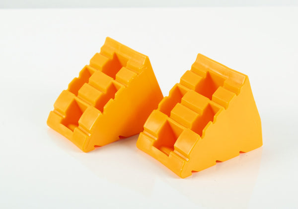Reimo Blocking wedge, set of 2, yellow - 93126 | Stahlor image 1