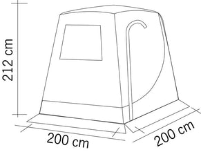 RTENT Tail tent UPDATE for Mercedes Vito, V-Class and Marco Polo from 2015 - 936283 | Stahlor image 7