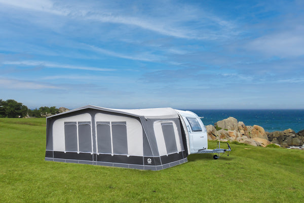 RTENT Traditional full caravan awning PALERMO - size 16 - 9363848 | Stahlor image 1