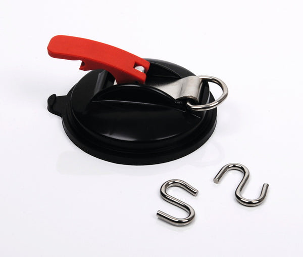 CAMP4 Suction cup attachment with ring + 2 S-hooks - 936471 | Stahlor image 1