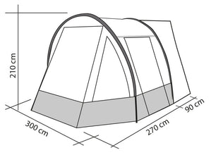Reimo Tent Technology RE-TENT Bus air awning TOUR EASY - 9365503 | Stahlor image 12