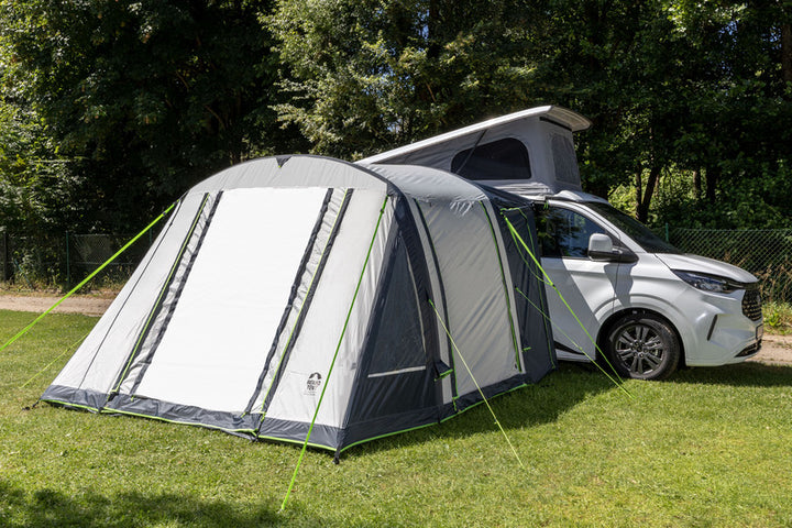 Inflatable bus awning TOUR BREEZE AIR - in 3 mounting heights -