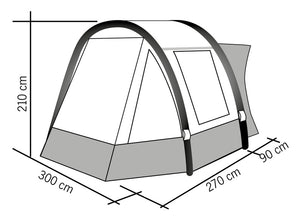 Reimo Tent Technology Inflatable bus awning TOUR EASY AIR - 936559 | Stahlor image 25