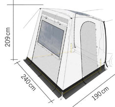 RTENT Tail tent VW CADDY 5 PREMIUM (for VW Caddy 5 from 2021) - 937911 | Stahlor image 4