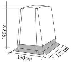 Reimo Tent Technology For mini camper with tailgate - 93795 | Stahlor image 3