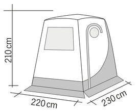 RTENT Tail tent Trapeze Trafic - Without poles - 93796 | Stahlor image 7