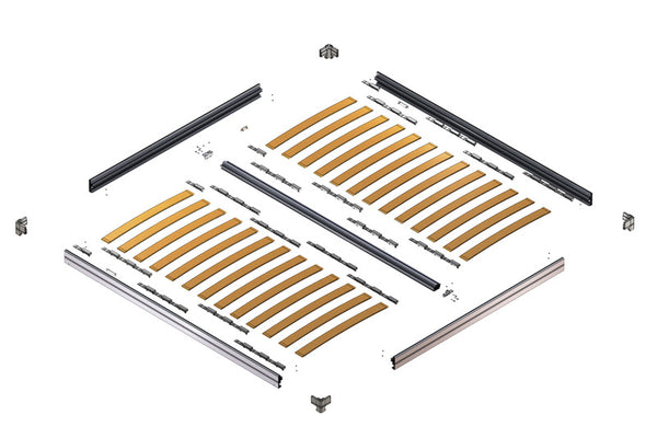 Lippert bed frame with slatted frame for Modular Smart Bed System - 93954 | Stahlor image 1