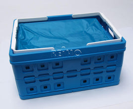 Sunware Folding box 32l with cool bag, blue/white - 94028 | Stahlor image 4